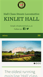 Mobile Screenshot of kinlethall.co.uk