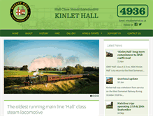 Tablet Screenshot of kinlethall.co.uk